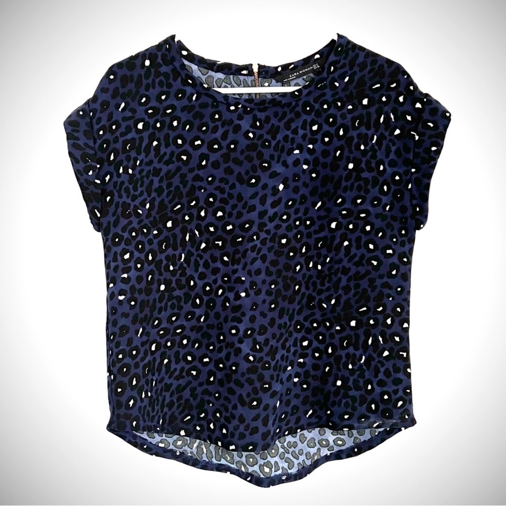 Zara Woman Short Sleeve Top